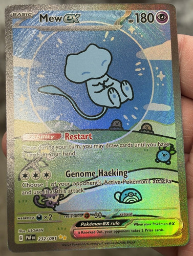Mew 232 091 full art - mew,