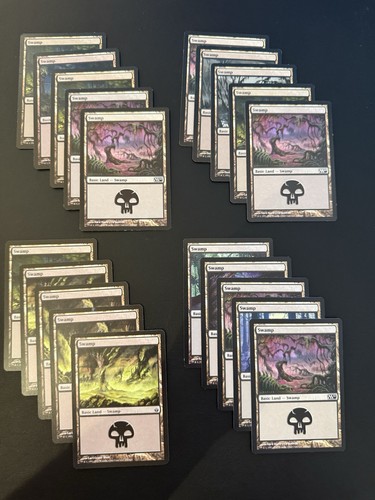 Swamp basic lands lot mtg - swamp,