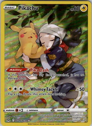 Pikachu tg05 tg30 - pikachu, (swsh11)