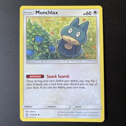 Munchlax 173 236 uncommon - munchlax,