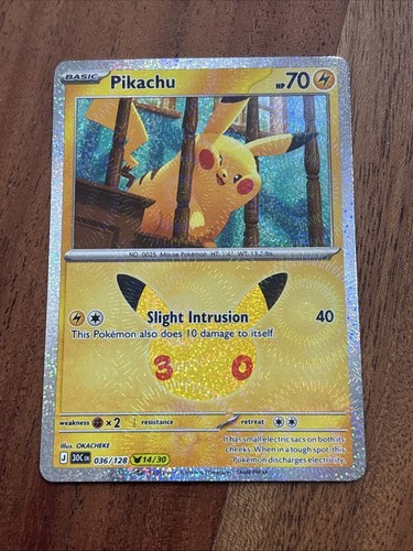 Pokemon tcg pikachu 036 128 - tcg,