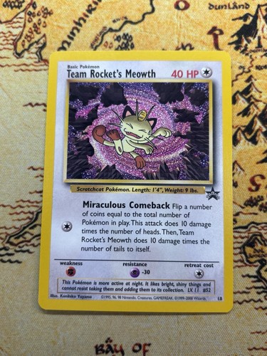 Pokemon team rocket meowth - team,