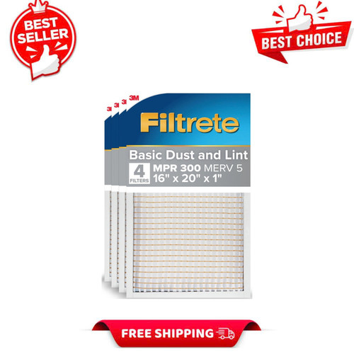 4pk filtrete 16x20x1 hvac - filtrete,