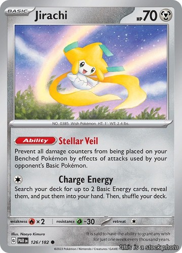Jirachi 126 182 - par, nm