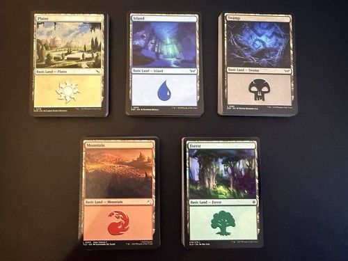 Basic lands lot - mtg, cards