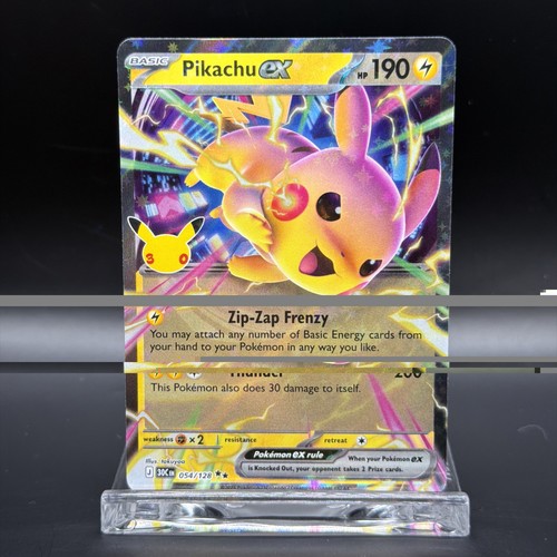 Pikachu 054 128 double rare - pikachu,