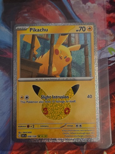 Pikachu 026 128 - 026/128, 30th