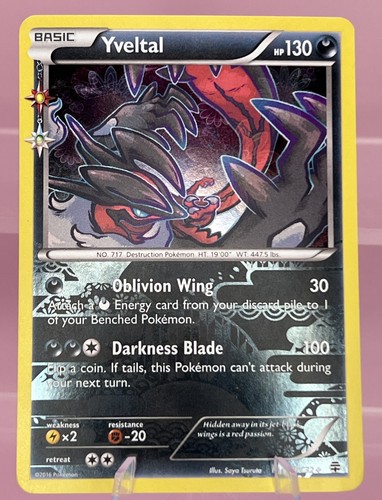 Yveltal rc16 rc32 holo - holo, rare